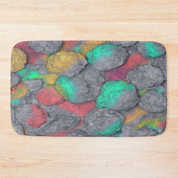 Item preview, Grey rocks with colorful markings designed and sold by EstherCreations.