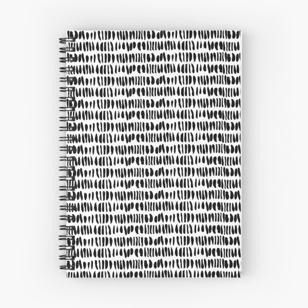 Item preview, Kawaii Black Squiggly Lines Pattern designed and sold by MakeitMelo.