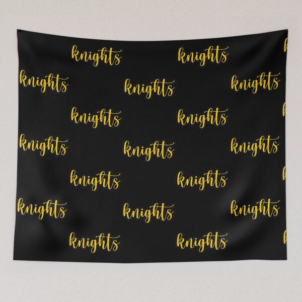 Item preview, cursive knights   designed and sold by TheGamedayGoods.