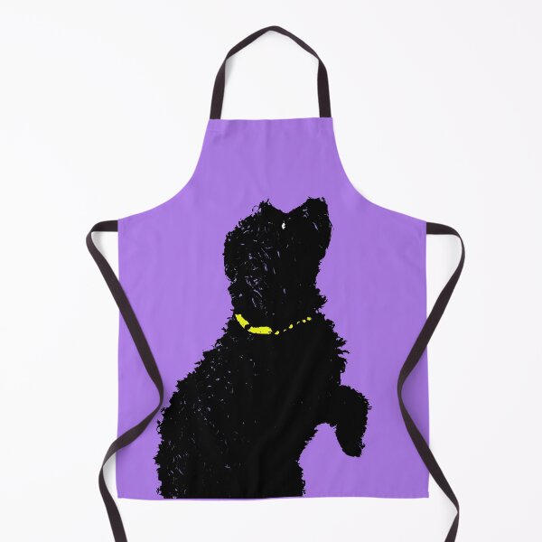 Item preview, Cockapoo Dog Design in Purple - Black Cockapoo Pet Pop Art - Animal Pop Art, Bespoke Options designed and sold by StudioFlea.