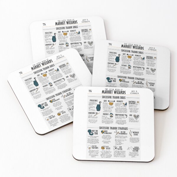 Item preview, Visual Summary The Little Book of Market Wizards (Jack Schwager) designed and sold by TKsuited.