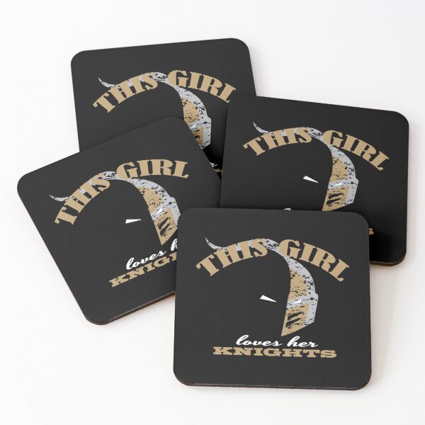 Item preview, This Girl Loves Her Knights Fitted  designed and sold by TheGamedayGoods.