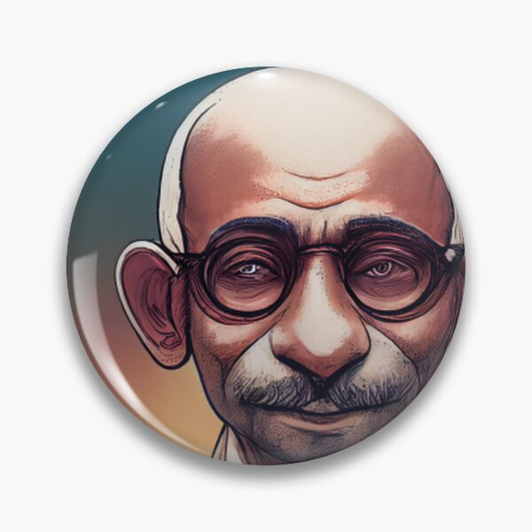 Item preview, Mahatma Gandhi designed and sold by ComicsFactory.