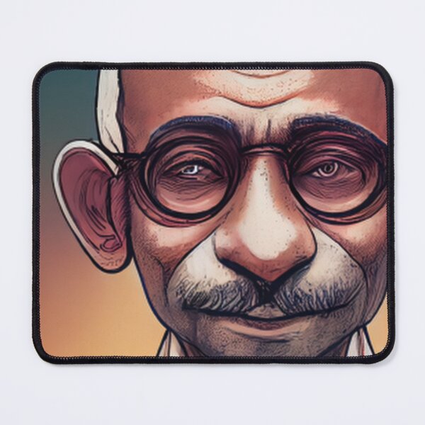 Item preview, Mahatma Gandhi designed and sold by ComicsFactory.