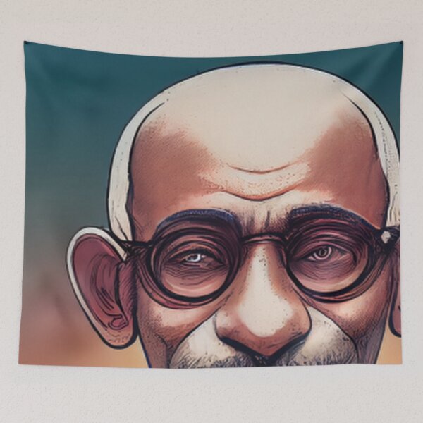 Item preview, Mahatma Gandhi designed and sold by ComicsFactory.