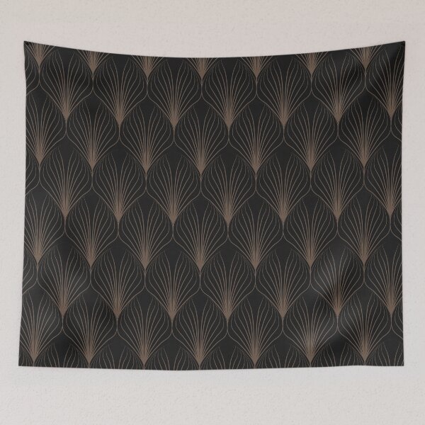 Item preview, Art Deco Style Floral Pattern designed and sold by MakeitMelo.