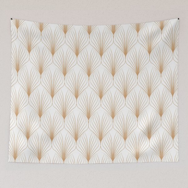 Item preview, Art Deco Style Floral Pattern designed and sold by MakeitMelo.
