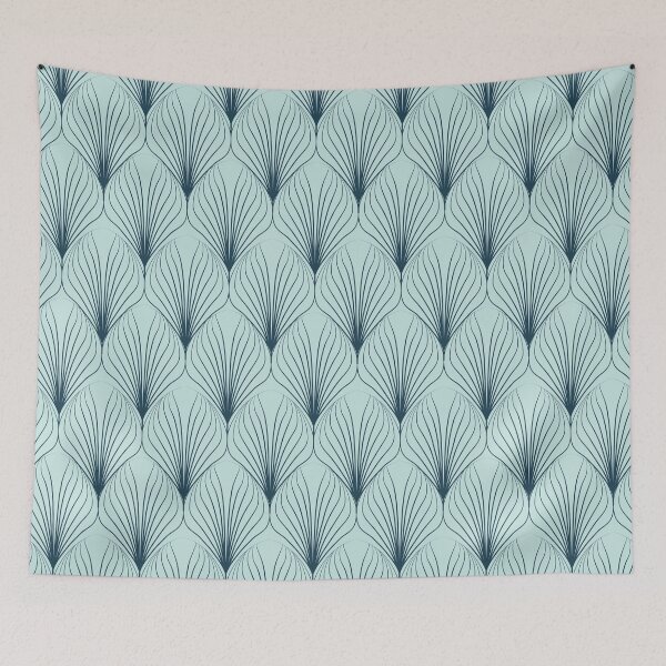 Item preview, Art Deco Style Floral Pattern designed and sold by MakeitMelo.