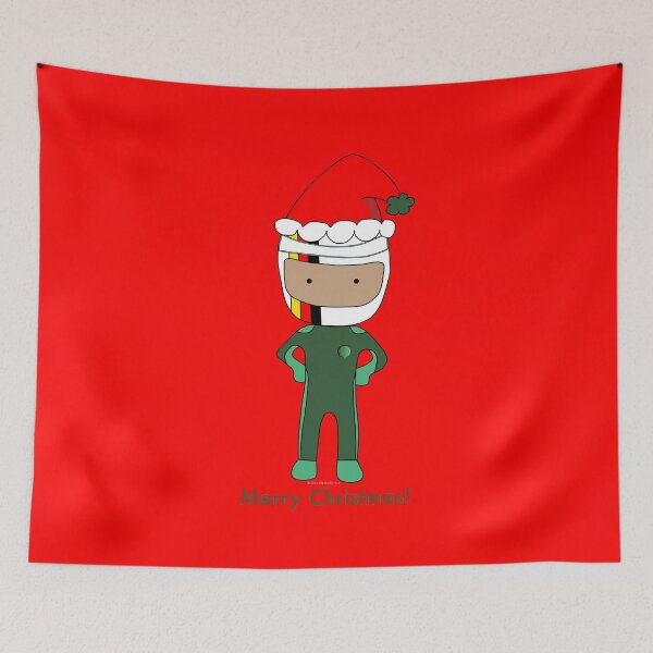 Item preview, Merry Christmas - Seb - F1 2022 - DoodleAndDrive designed and sold by DoodleAndDrive.