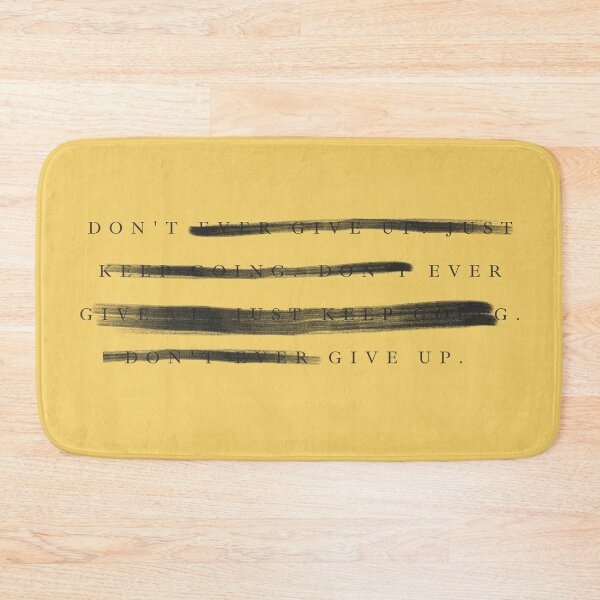 Item preview, Don't Give Up designed and sold by LIENZO Graphics ⭐⭐⭐⭐.