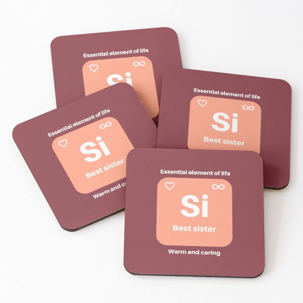 Item preview, Best Sister, Essential Element Sister, Periodic Table Chemical Element Best Sis designed and sold by DigitalMandy.