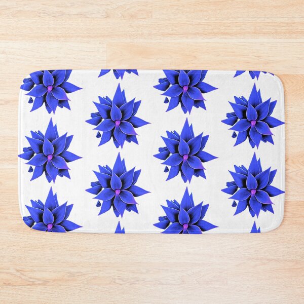 Item preview, Agave in blue  designed and sold by FlossOrFi.