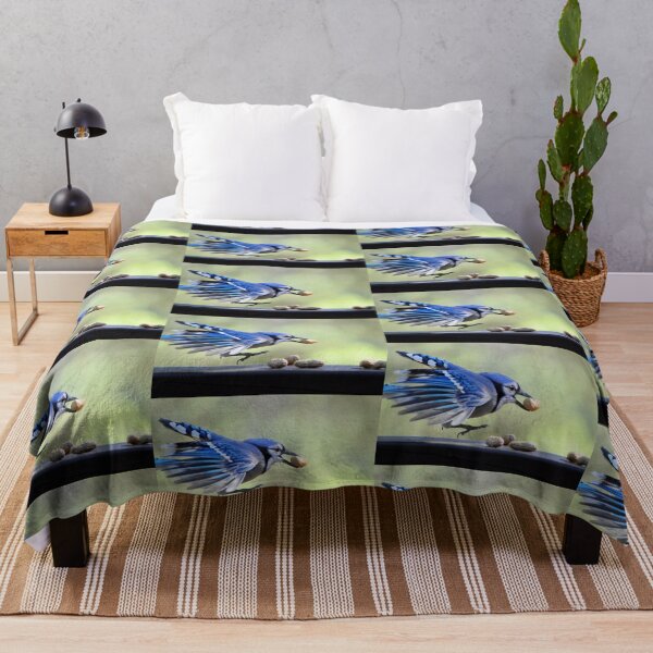 Item preview, Bluejay Feathers designed and sold by Laurie Minor.