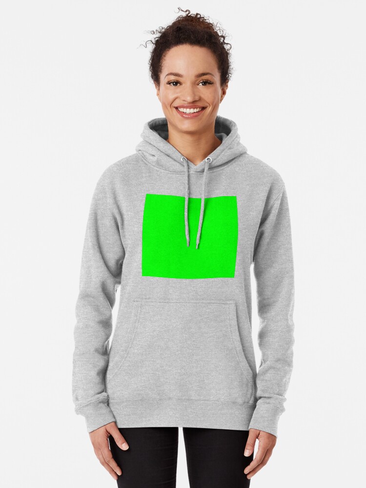 neon green designer hoodie