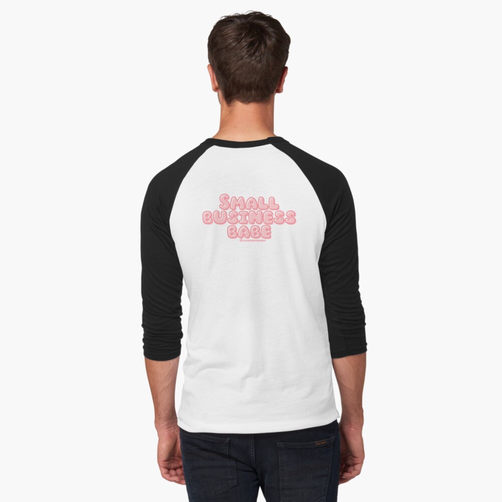 Item preview, Baseball ¾ Sleeve T-Shirt designed and sold by lilsboobthangs.