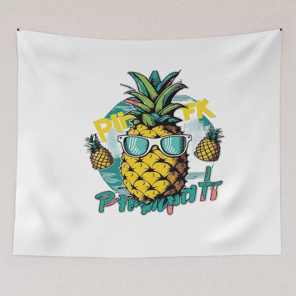 Item preview, Funny Pineapple Clip Art designed and sold by TheCreativeFab.