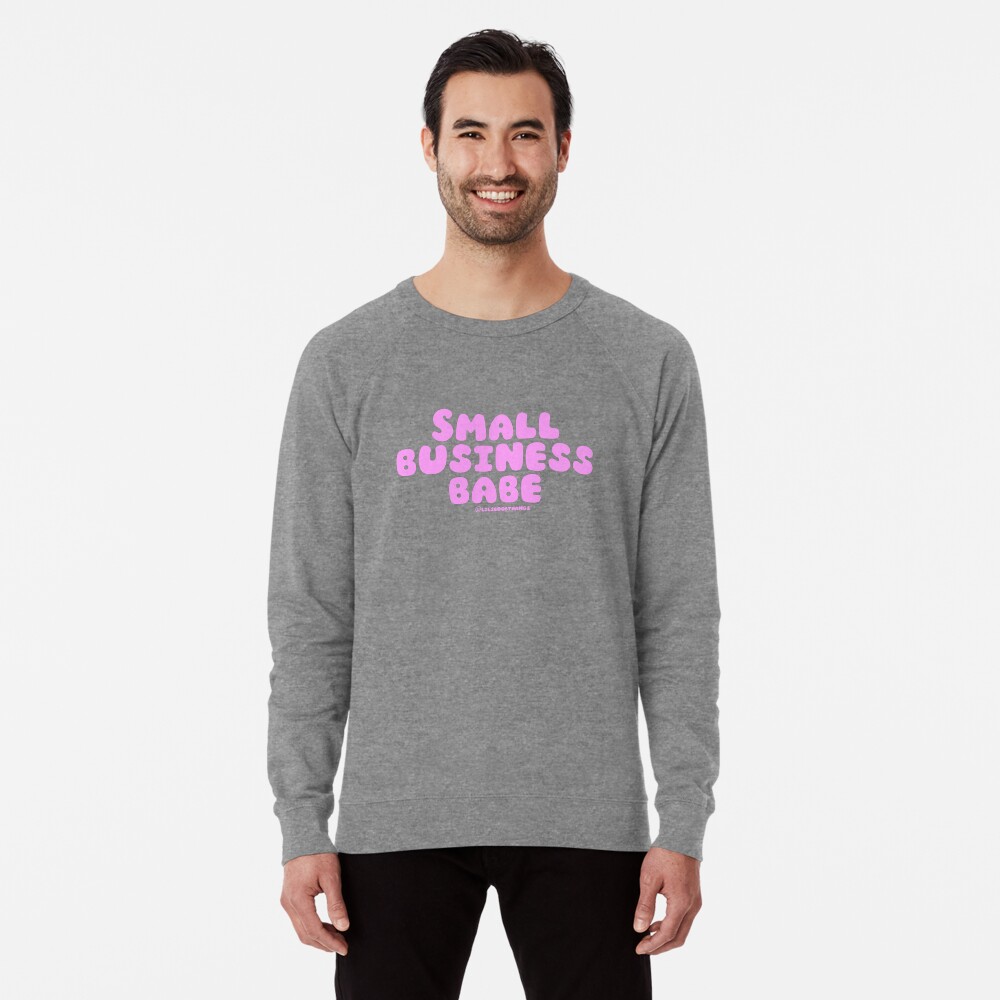 Item preview, Lightweight Sweatshirt designed and sold by lilsboobthangs.