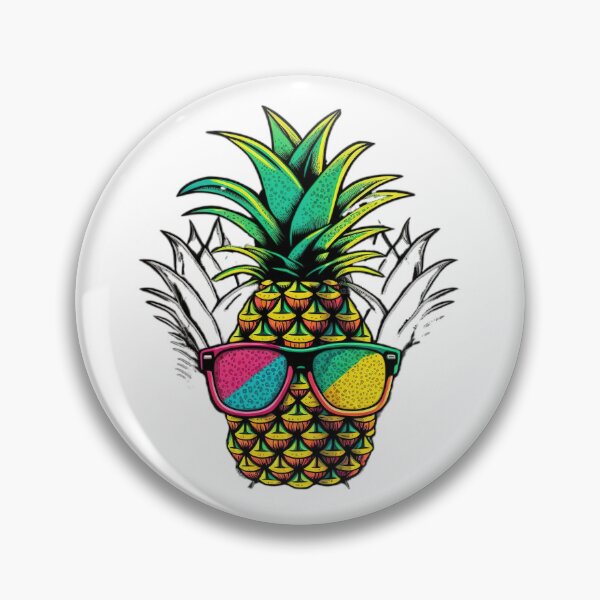 Item preview, Rainbow Sunglasses Funny Pineapple Clip Art designed and sold by TheCreativeFab.