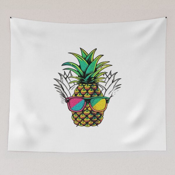 Item preview, Rainbow Sunglasses Funny Pineapple Clip Art designed and sold by TheCreativeFab.