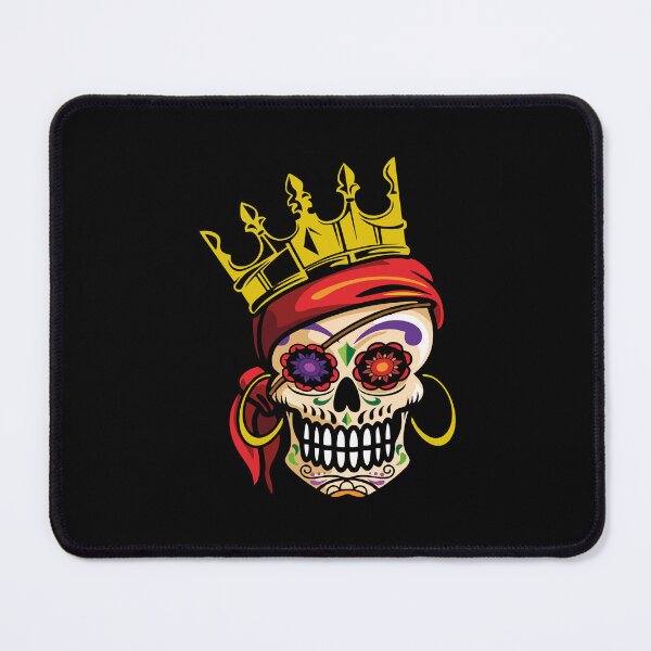 Item preview, King Skull Design Draw Street Art Retro Culture Vintage Colorful designed and sold by BK-Fishing.