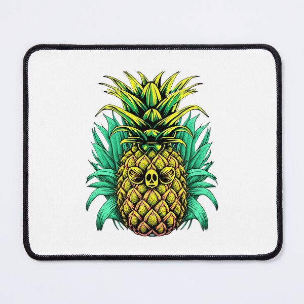 Item preview, Green Funny Pineapple Clip Art designed and sold by TheCreativeFab.