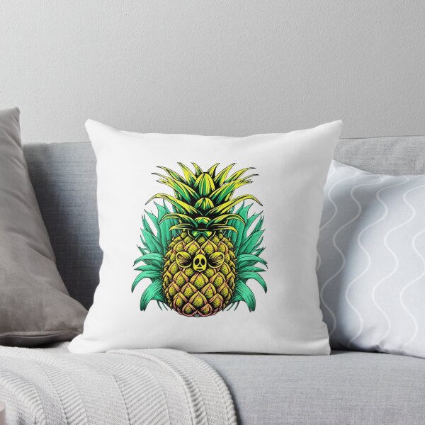 Item preview, Green Funny Pineapple Clip Art designed and sold by TheCreativeFab.
