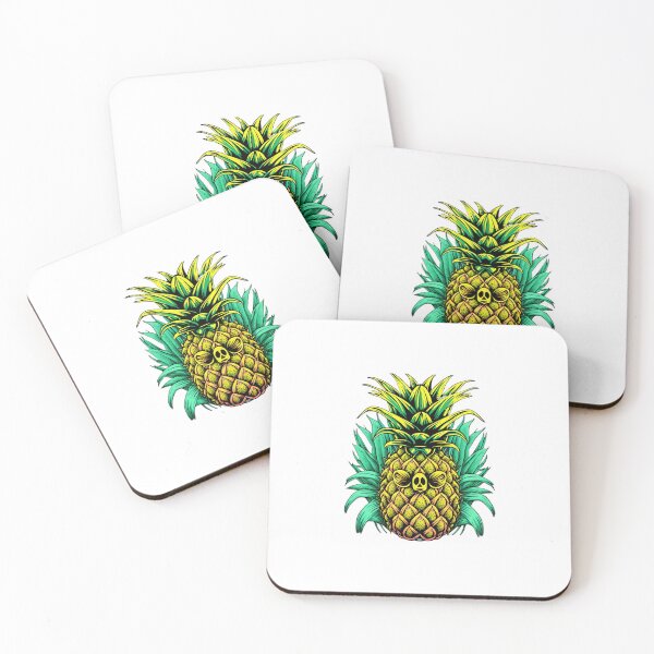 Item preview, Green Funny Pineapple Clip Art designed and sold by TheCreativeFab.