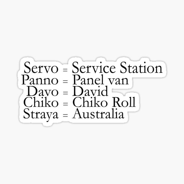 aussie-slang-translated-david-sticker-for-sale-by-dodgerock-redbubble