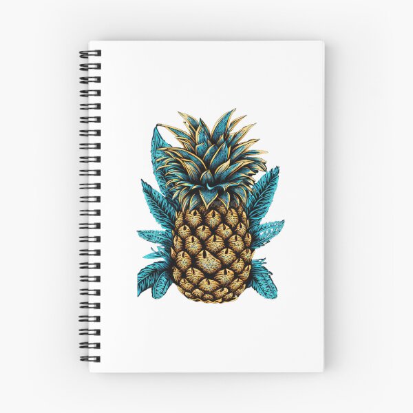 Item preview, Blue Funny Pineapple Clip Art designed and sold by TheCreativeFab.