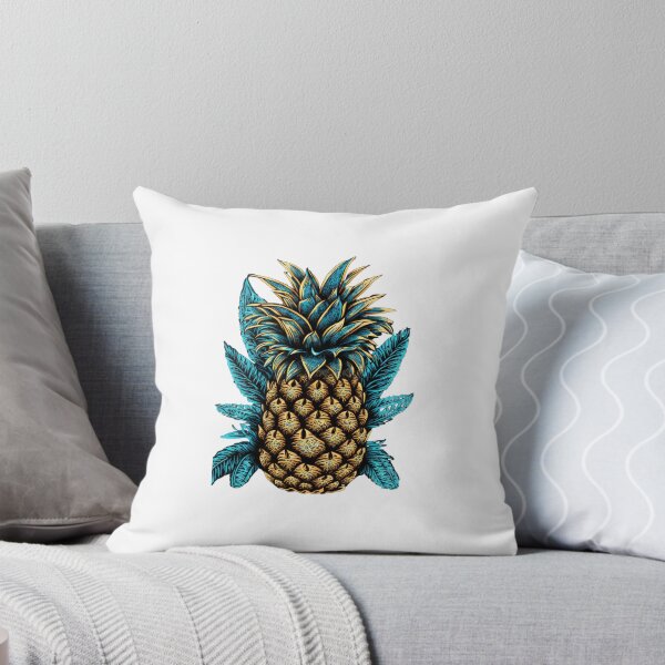 Item preview, Blue Funny Pineapple Clip Art designed and sold by TheCreativeFab.