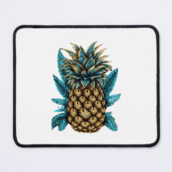 Item preview, Blue Funny Pineapple Clip Art designed and sold by TheCreativeFab.