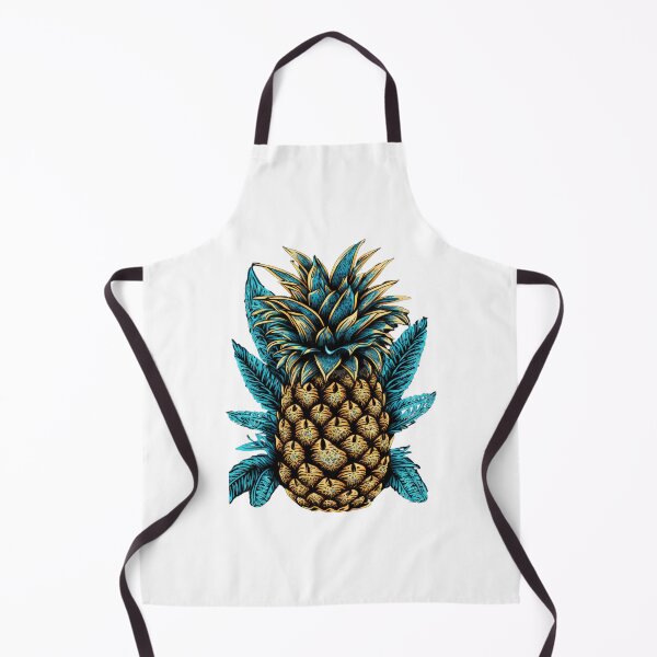 Item preview, Blue Funny Pineapple Clip Art designed and sold by TheCreativeFab.