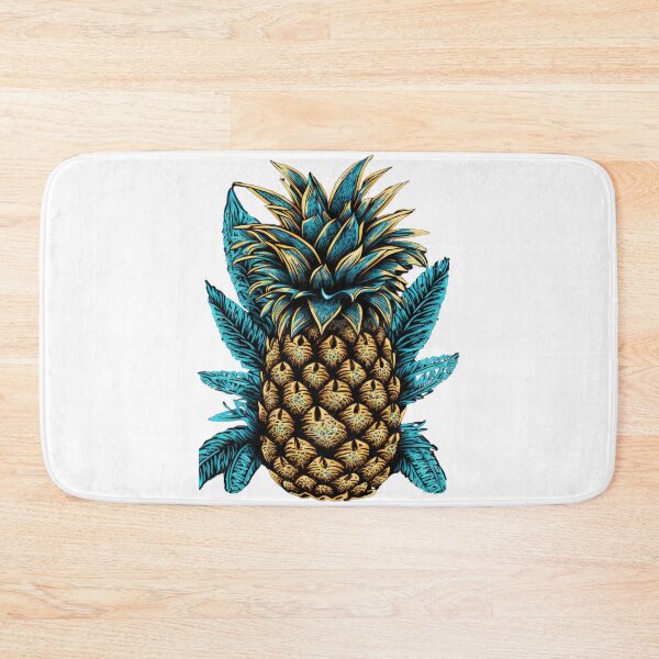 Item preview, Blue Funny Pineapple Clip Art designed and sold by TheCreativeFab.