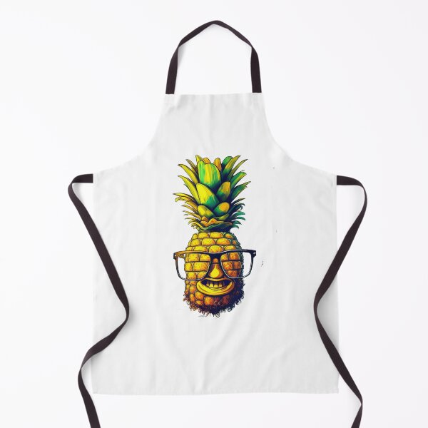 Item preview, Cute Funny Pineapple Clip Art designed and sold by TheCreativeFab.