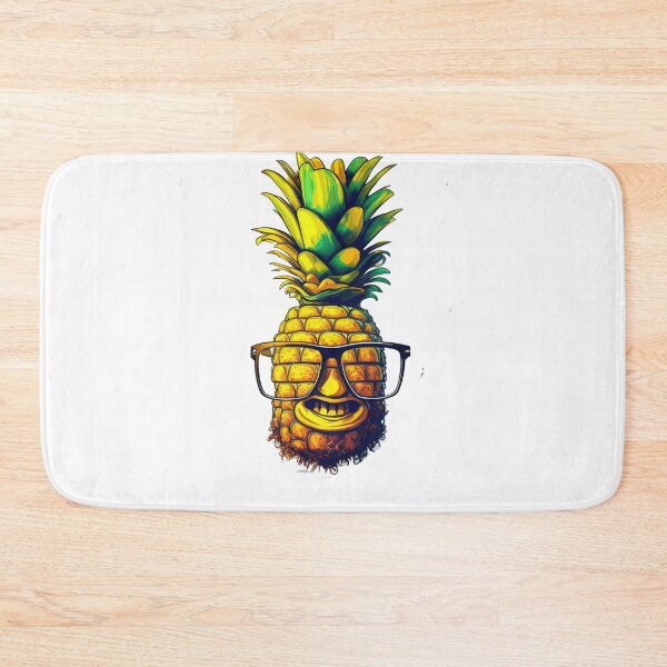Item preview, Cute Funny Pineapple Clip Art designed and sold by TheCreativeFab.
