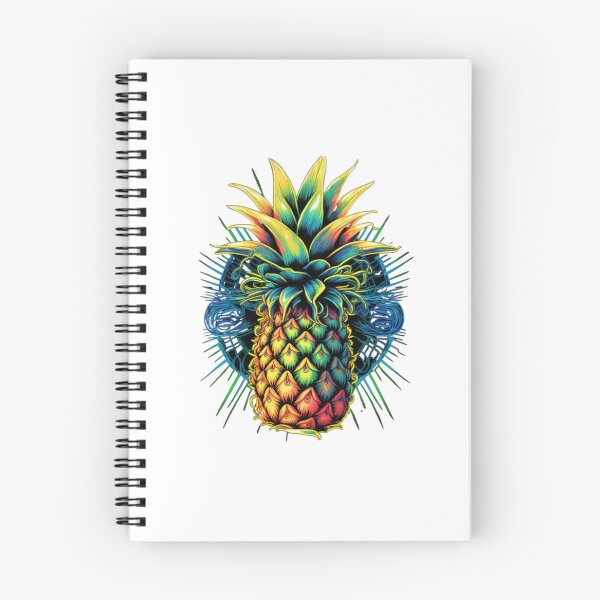 Item preview, Retro Funny Pineapple Clip Art designed and sold by TheCreativeFab.