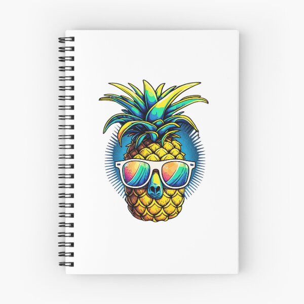 Item preview, Retro Funny Pineapple Clip Art designed and sold by TheCreativeFab.