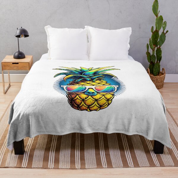 Item preview, Retro Funny Pineapple Clip Art designed and sold by TheCreativeFab.
