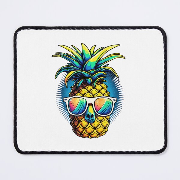 Item preview, Retro Funny Pineapple Clip Art designed and sold by TheCreativeFab.