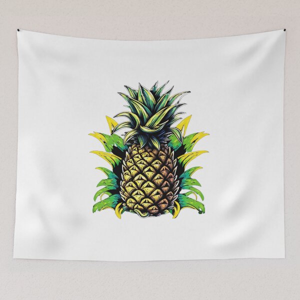 Item preview, Green Abstract Pineapple Clip Art designed and sold by TheCreativeFab.