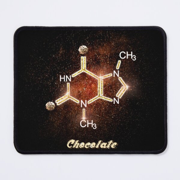 Item preview, Constellation Chocolate Molecule - Theobromine - Formula Chemical Galaxy designed and sold by Jolly-Yosei.