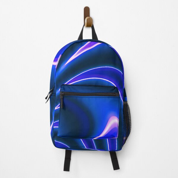 Item preview, Abstract Lines Chromatic Blue Background designed and sold by MIKAFXSTORE.