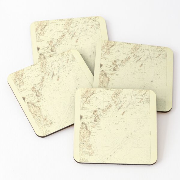 Item preview, Chebeague Island Maine Vintage Map designed and sold by BeaSchoney.