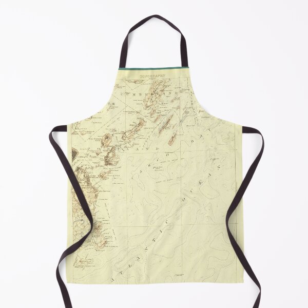 Item preview, Chebeague Island Maine Vintage Map designed and sold by BeaSchoney.