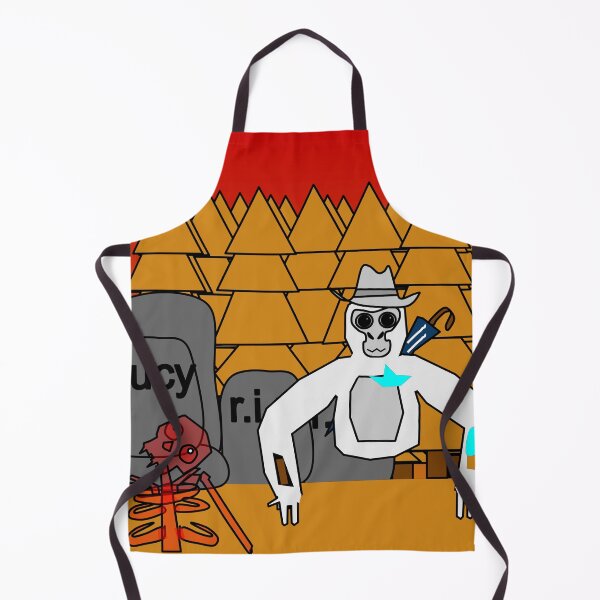 Item preview, gorilla next to a skeleton designed and sold by Fett-bricks.