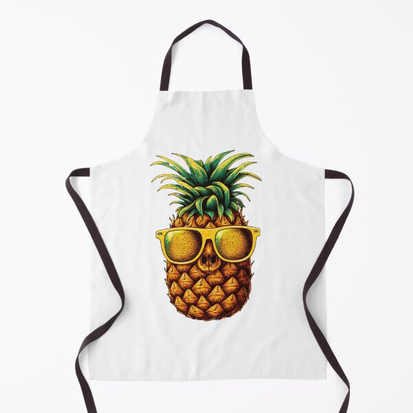 Item preview, Retro Cute Pineapple Clip Art designed and sold by TheCreativeFab.