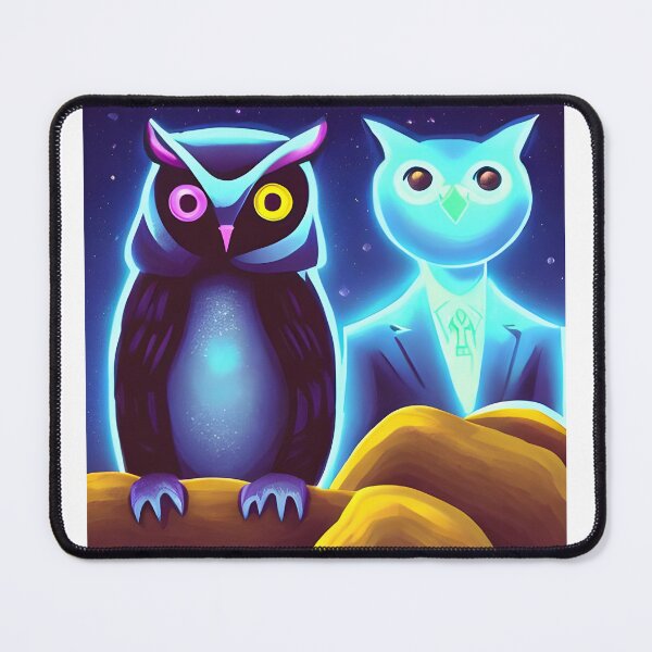 Item preview, A Cat and an Owl 3 designed and sold by BeneficialStuff.