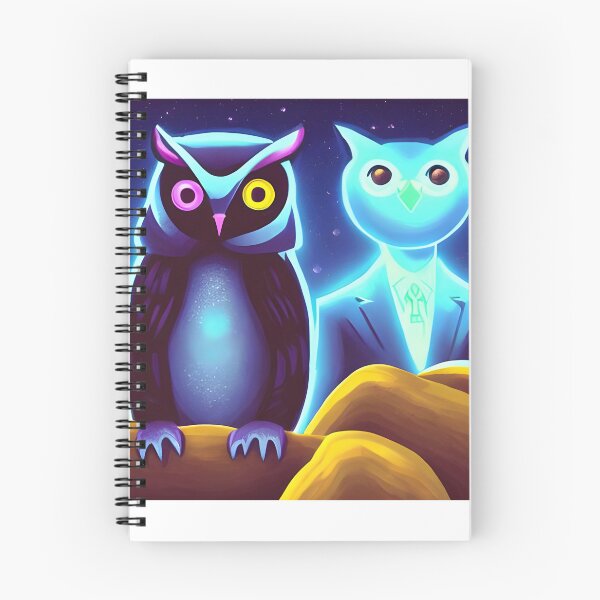 Item preview, A Cat and an Owl 3 designed and sold by BeneficialStuff.