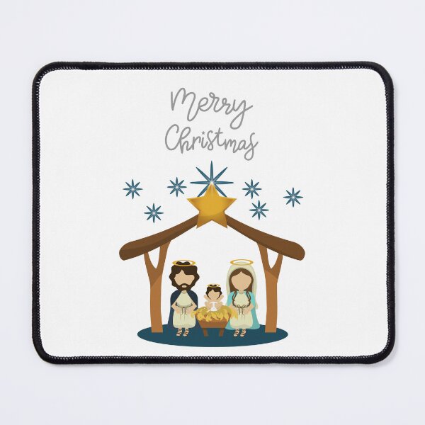 Item preview, Chrismas nativity scene baby jesus , mary and joseph designed and sold by Deeepression.