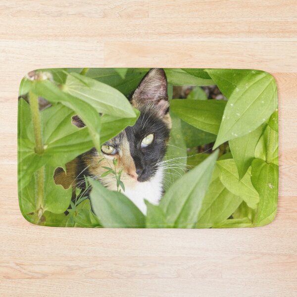 Item preview, Calico Cat in the Zinnias designed and sold by Frankie Cat Photography.